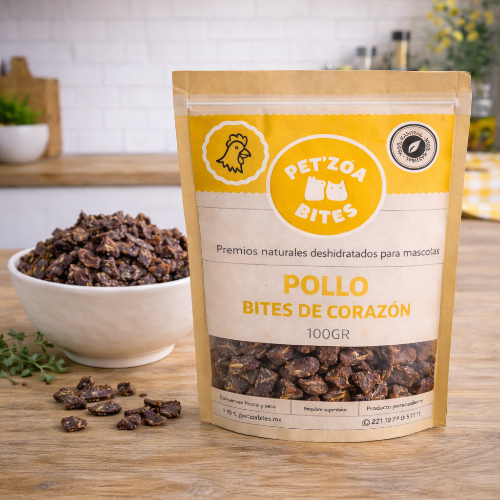 Bites de corazon de pollo - 100gr