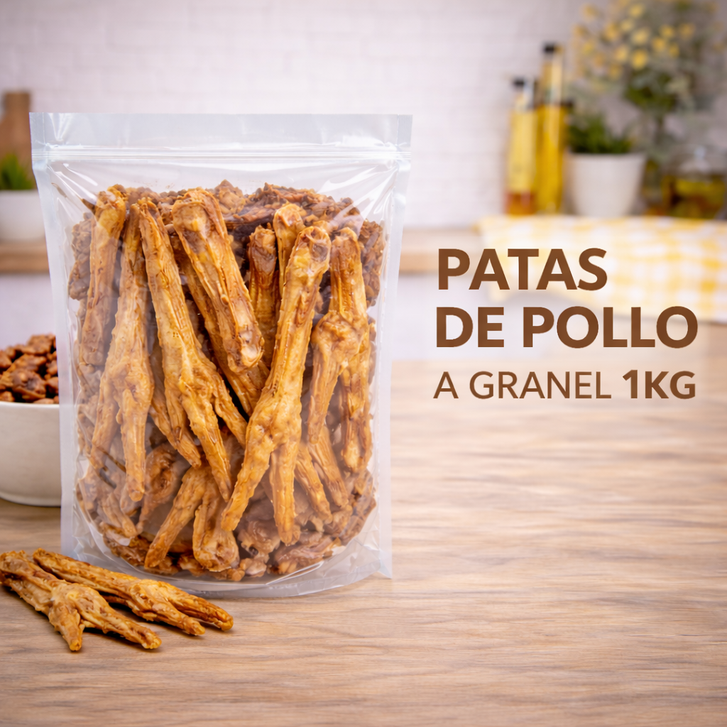 PATITAS DE POLLO A GRANEL - 1KG