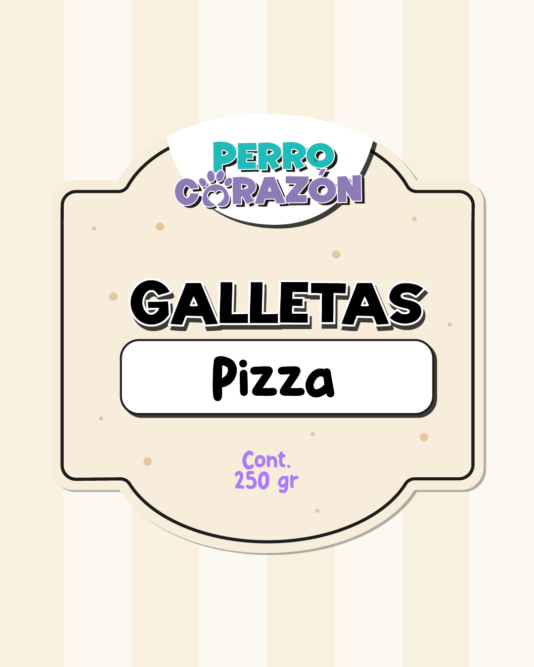 Galletas PIZZA / 250gr