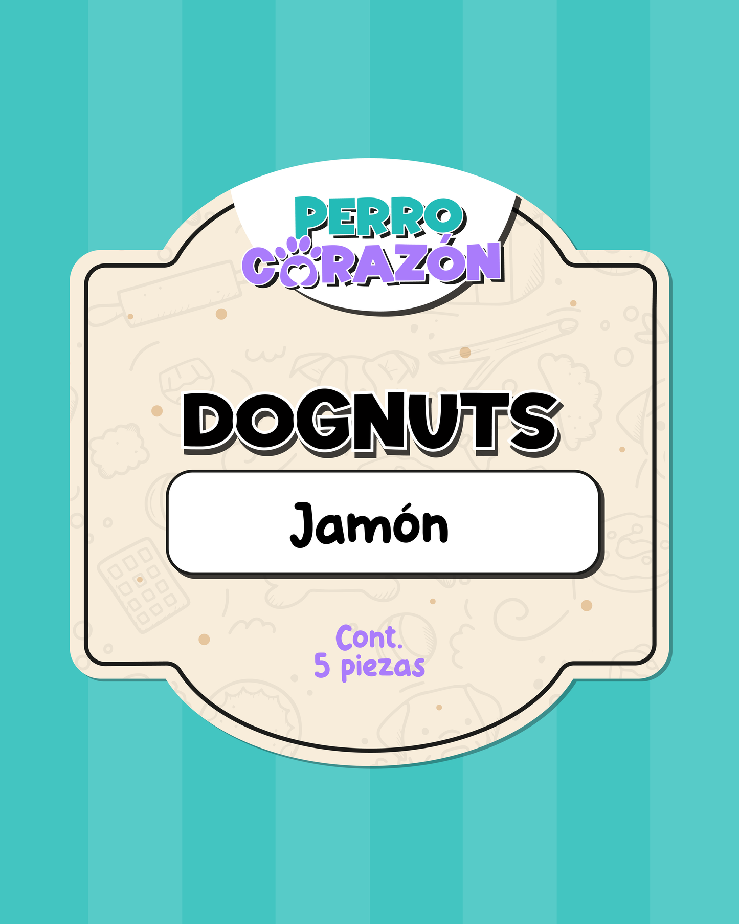 DOGNUTS JAMON / 5pzas
