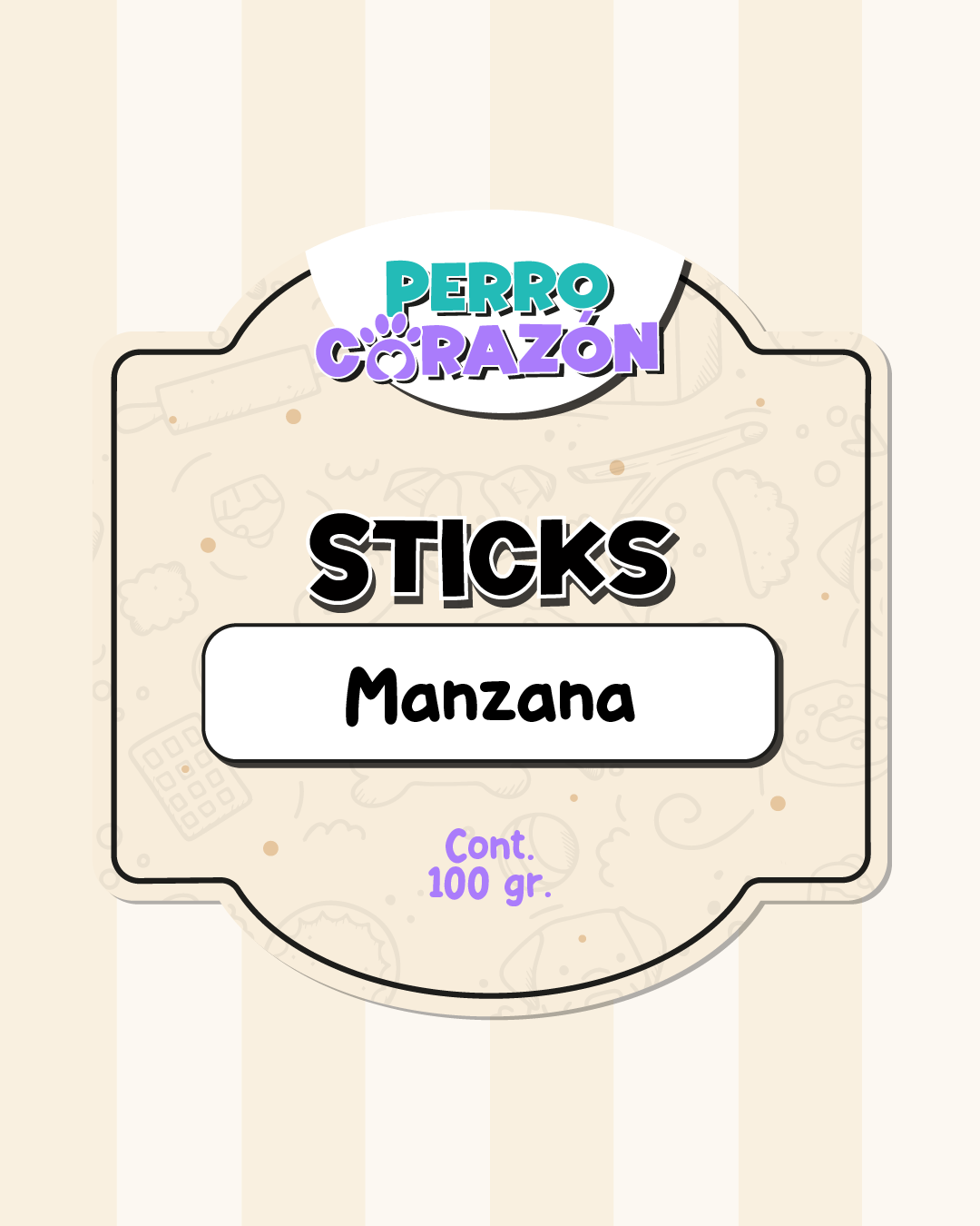 STICK MANZÁNA / 100gr