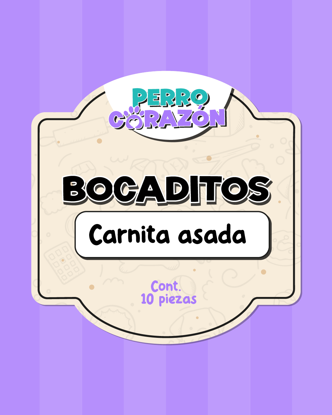 BOCADITOS CARNITA ASADA / 10pzas