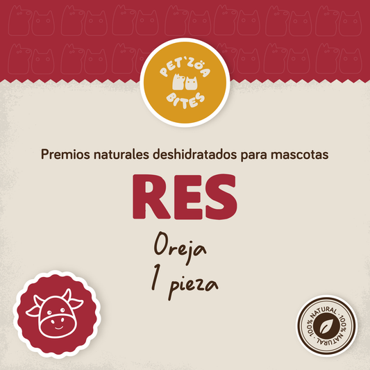 Oreja de res - 1pza