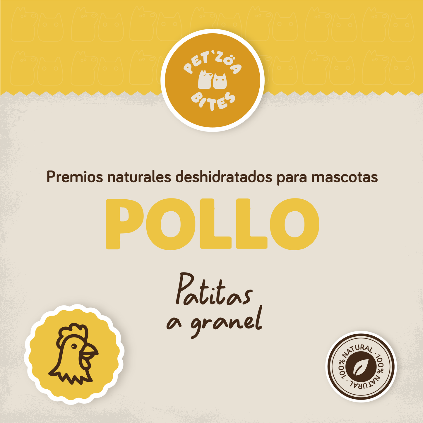 PATITAS DE POLLO A GRANEL - 1KG