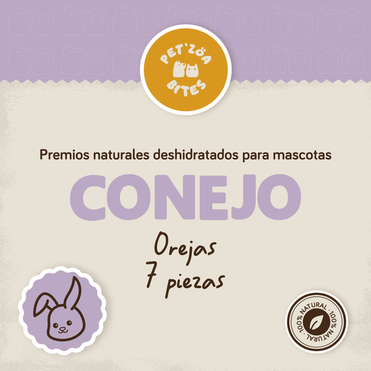 Orejitas de conejo / 7pzas