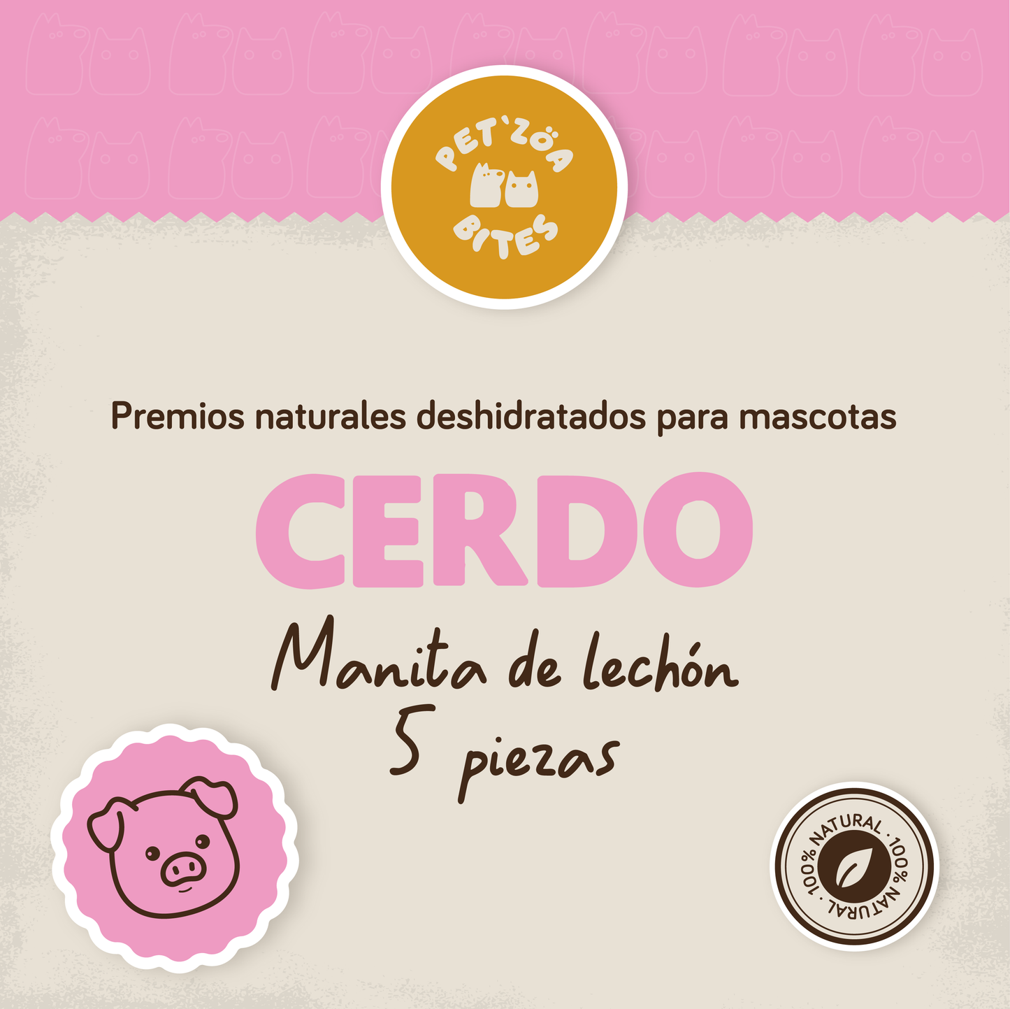 Manita de lechon - 5pzas