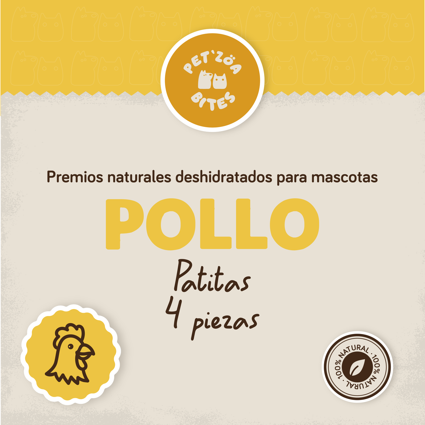 Patitas de pollo / 4pzas