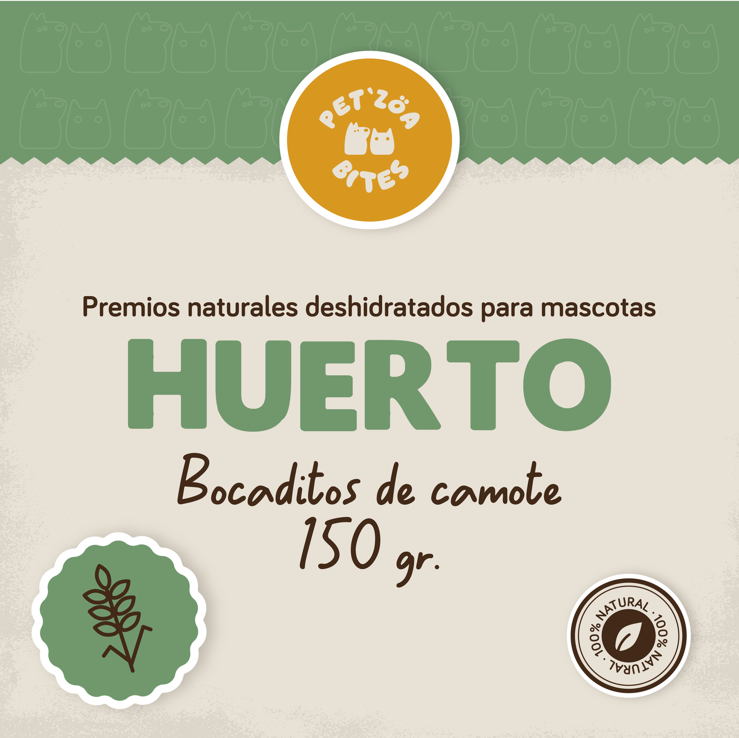 Bites camote / 150gr