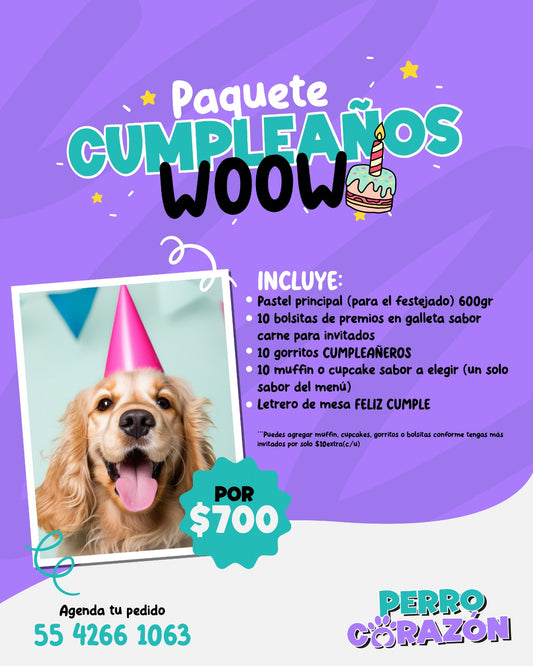 QUE PERRÓ CUMPLEAÑOS / GDE