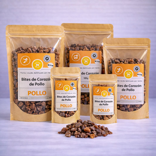 Bites de corazon de pollo - 100gr