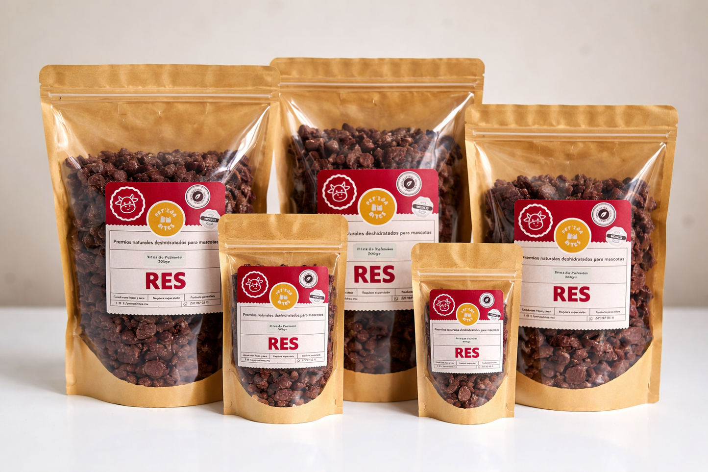 Bites de corazon de res - 200gr