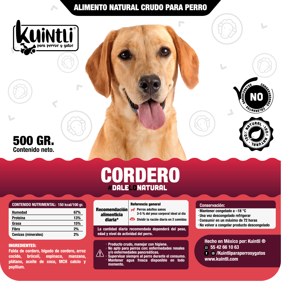 CORDERO - 500GR