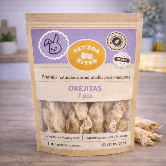 Orejitas de conejo / 7pzas