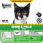 Cerdo, res & pollo / 500gr para gato.