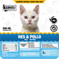 Res & pollo/ 500gr para gato.