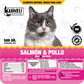 Salmon & pollo / 500 gr para gato.