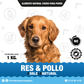 Res & pollo / 1 kg.