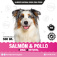 Salmon & pollo / 500 GR