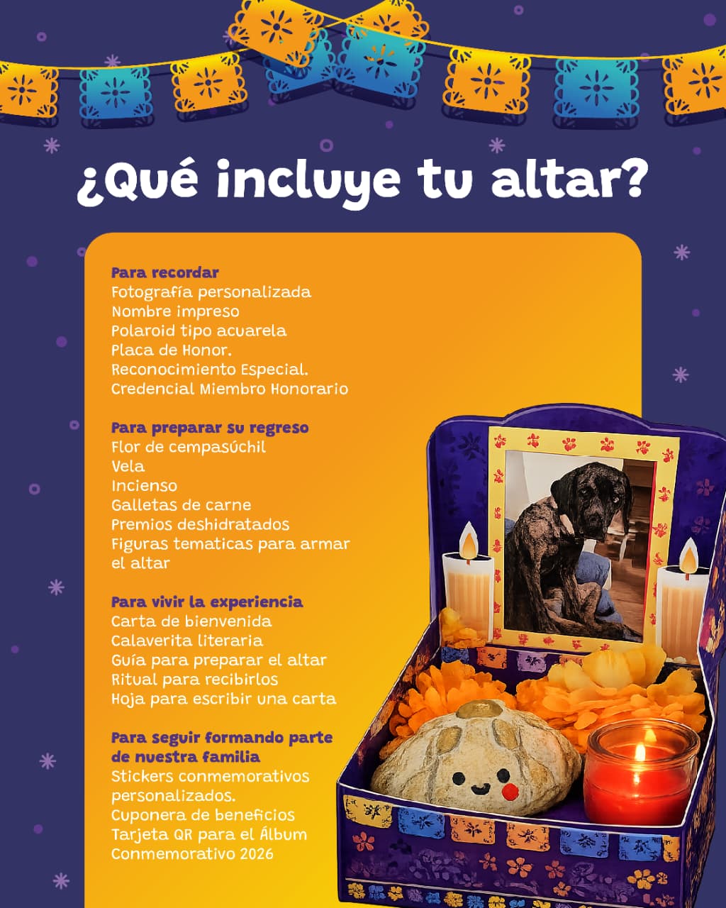 Huellas eternas 2026 - ALTAR ESPECIAL