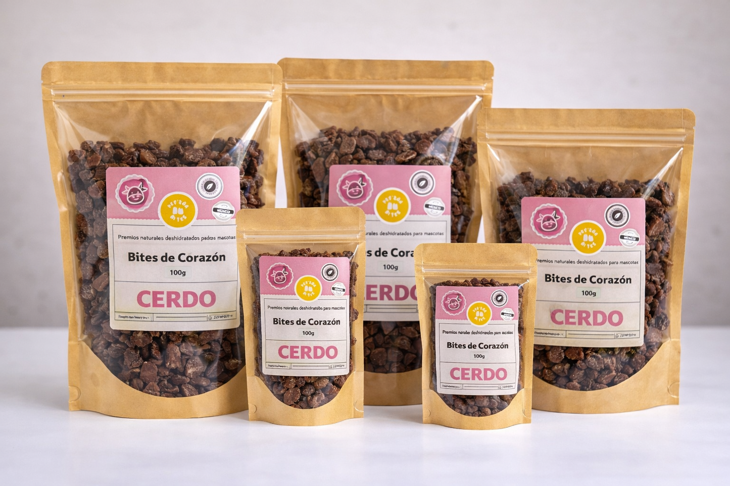 Bites de corazón de cerdo - 200gr