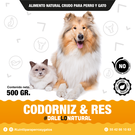 Codorniz & res / 500 gr.