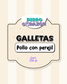 Galletas MIX de sabores - 250GR