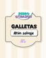 Galletas MIX de sabores - 250GR