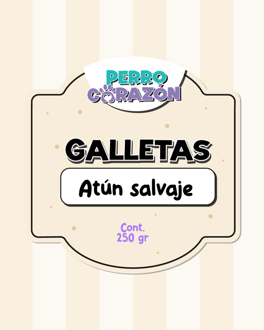 Galletas Atún Salvaje / 250gr