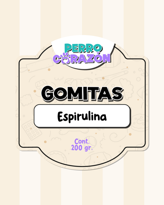 GOMITAS ESPIRULINA / 200gr