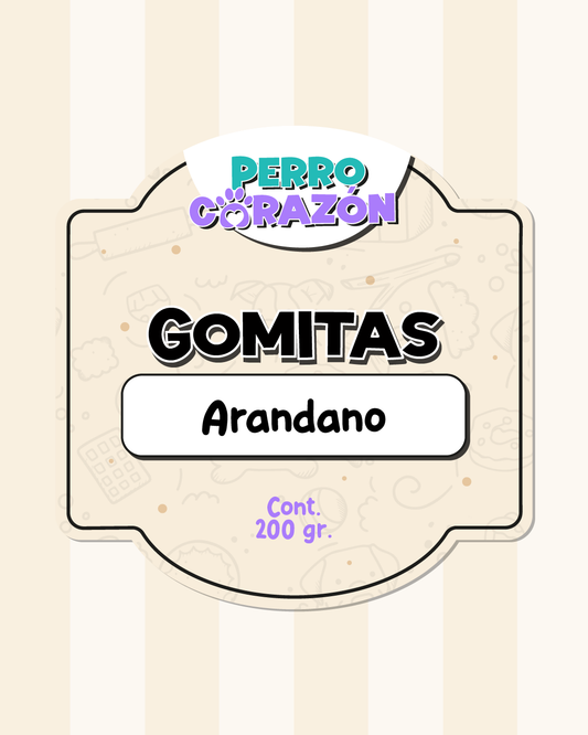 GOMITAS ARANDANO / 200gr