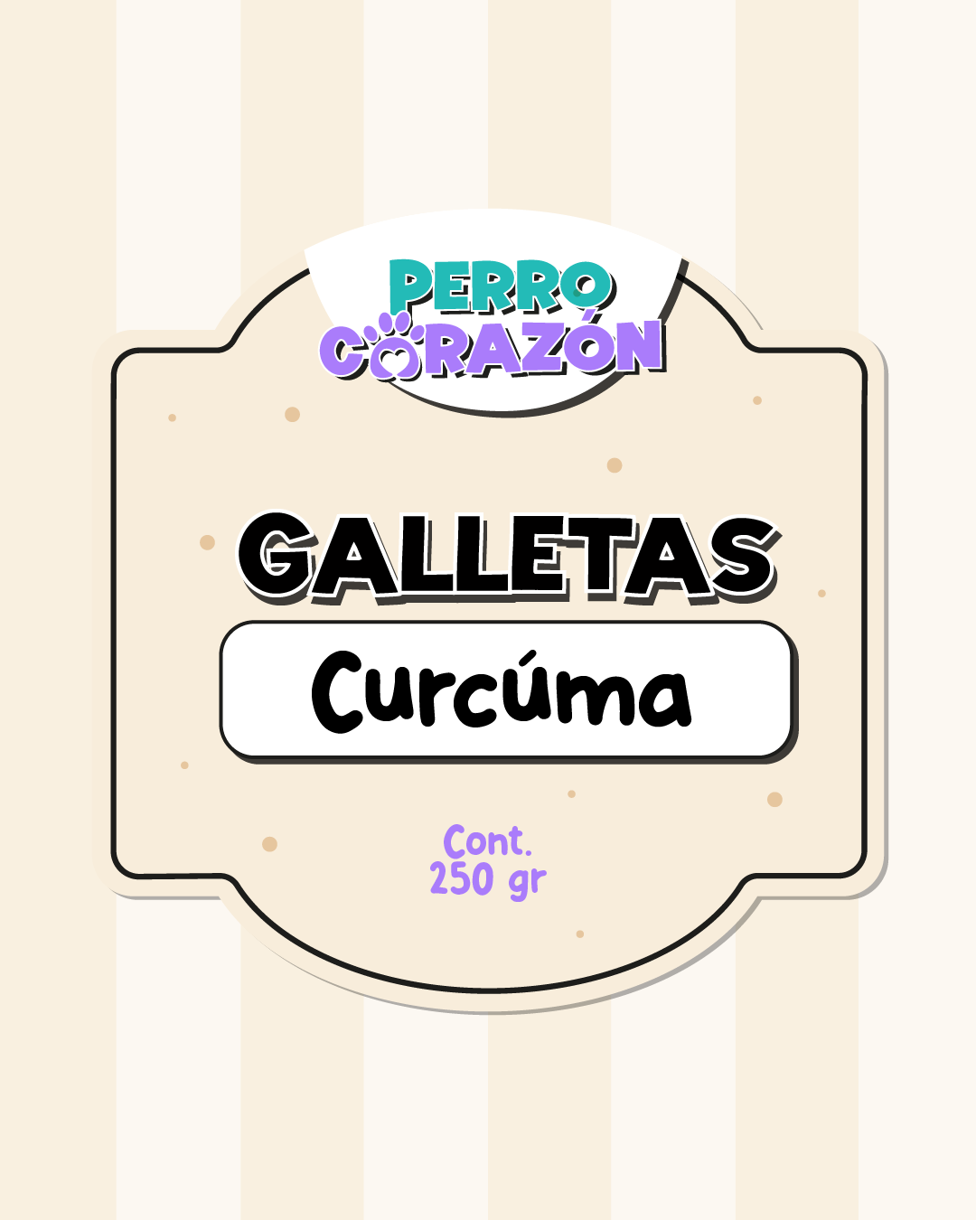 Galletas Cúrcuma / 250gr