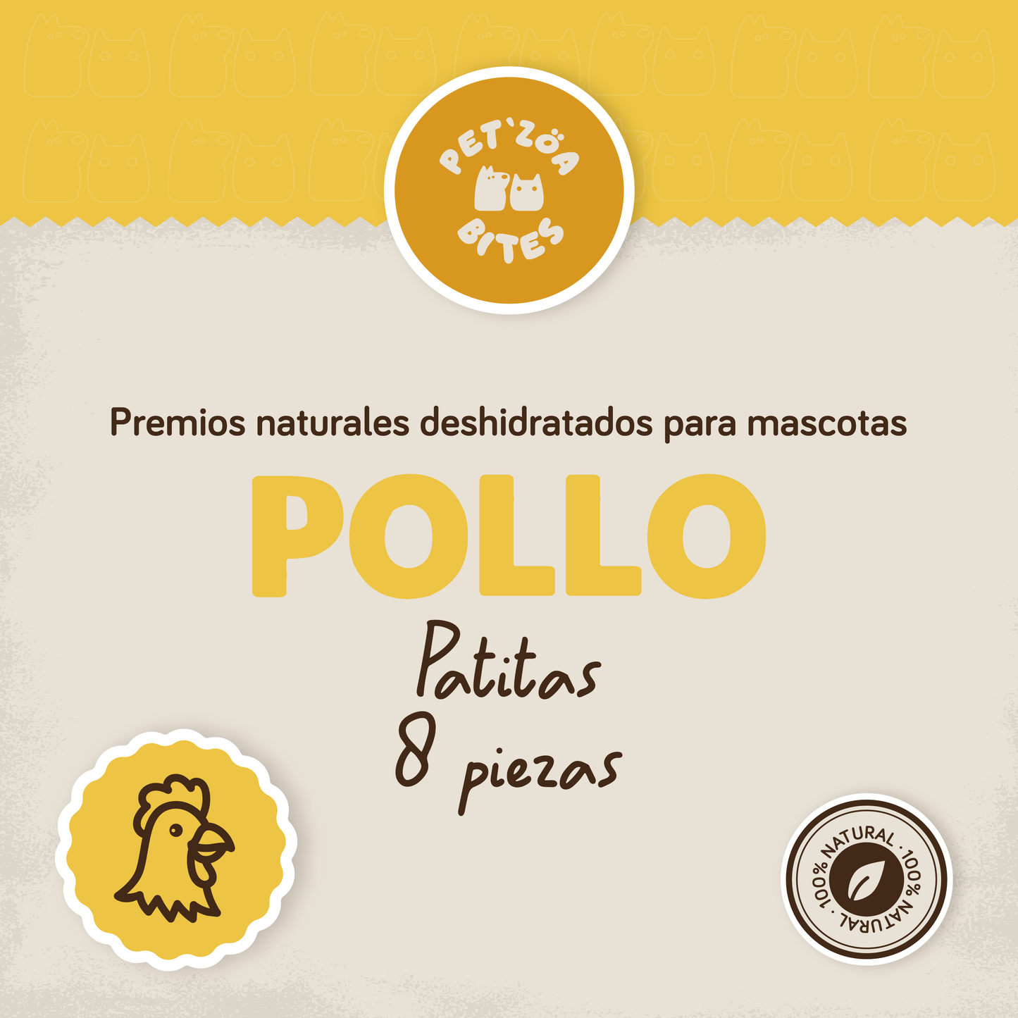 Patitas de pollo - 8pzas