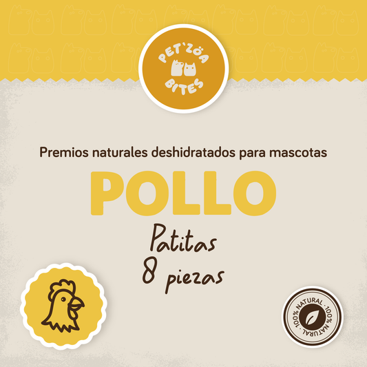 Patitas de pollo - 8pzas