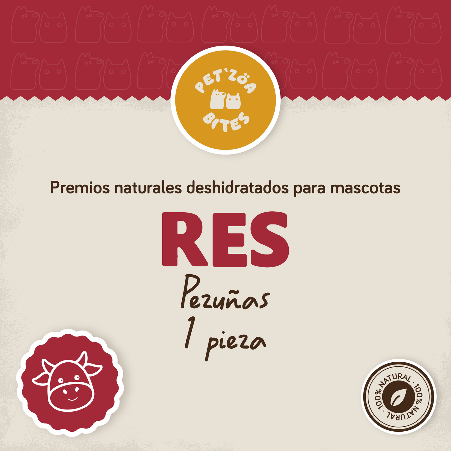 Pezuña de res - 1pza