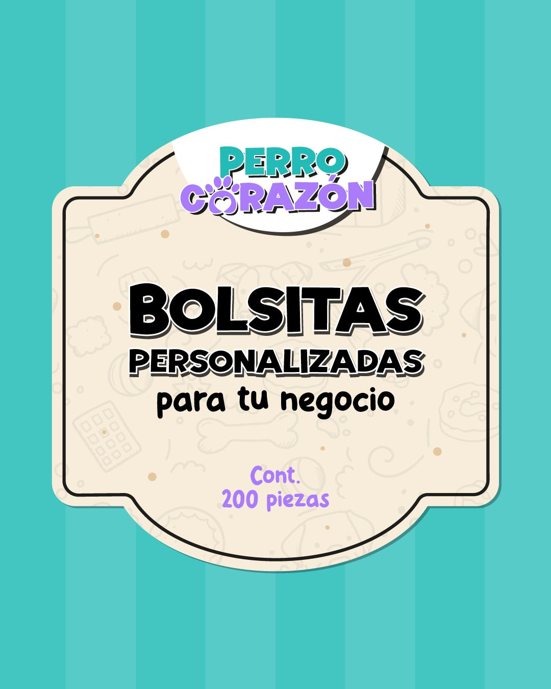 Bolsas de REGALO para negocios / 200pzas