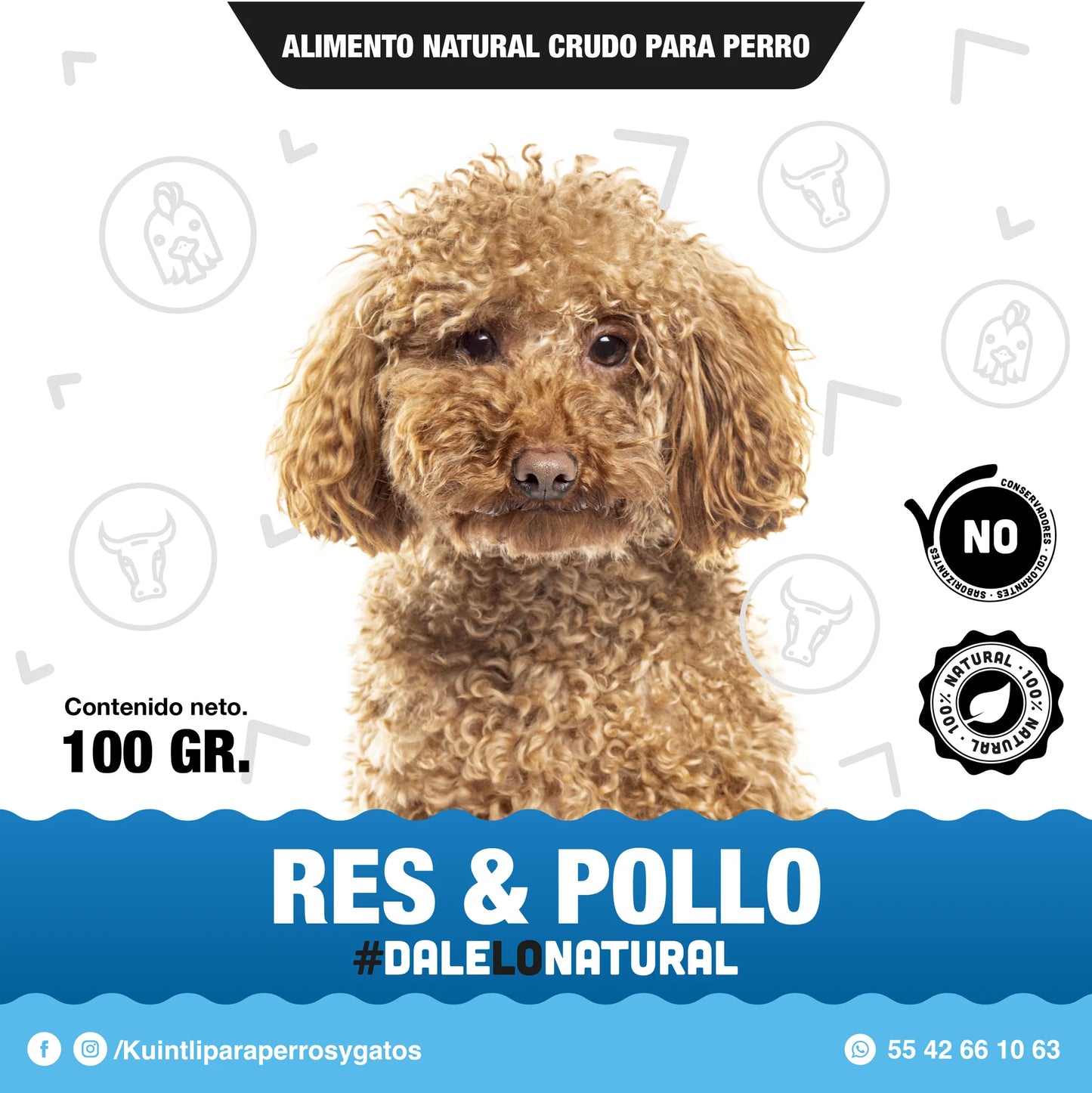 Pack 10/100gr - Cerdo, res & pollo