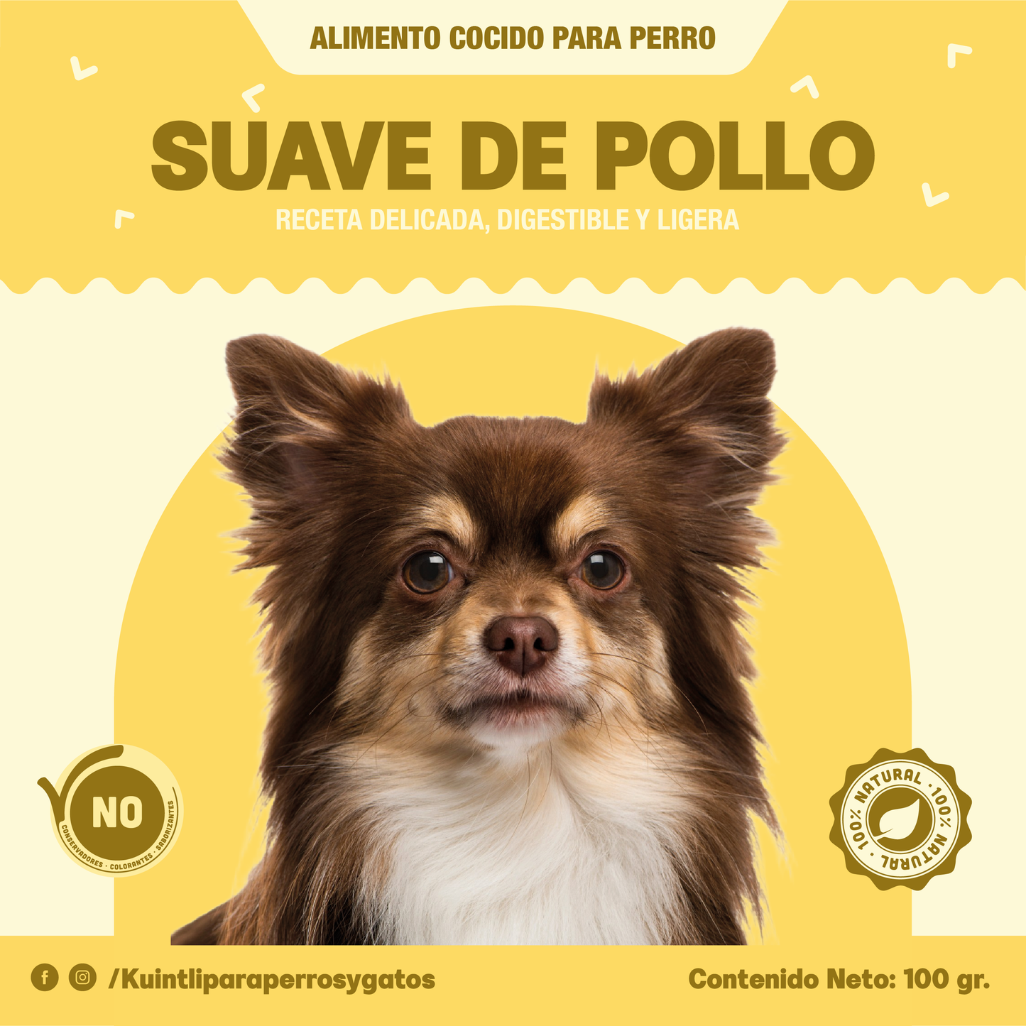Suave de pollo - PACK 1KG (10bolsas de 100gr)