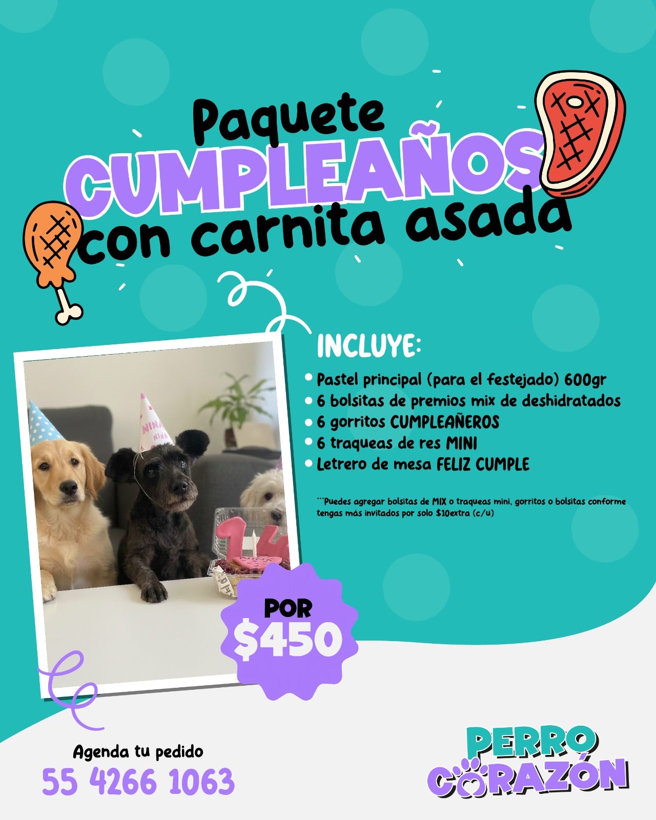 CUMPLEAÑOS CON CARNITA ASADA / CH