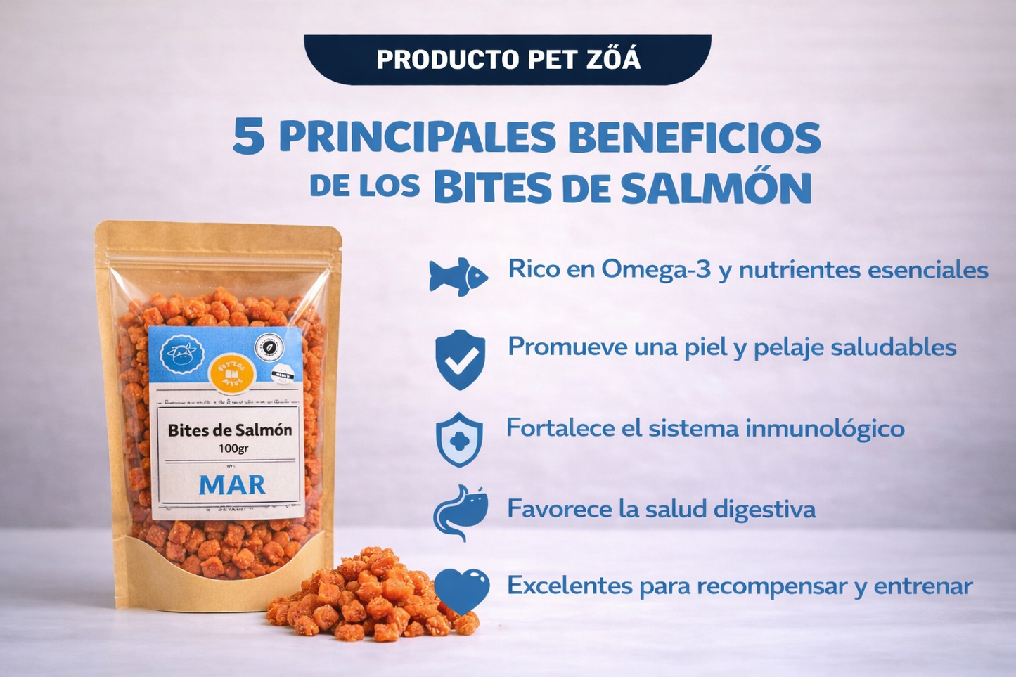 Bite salmón - 100GR