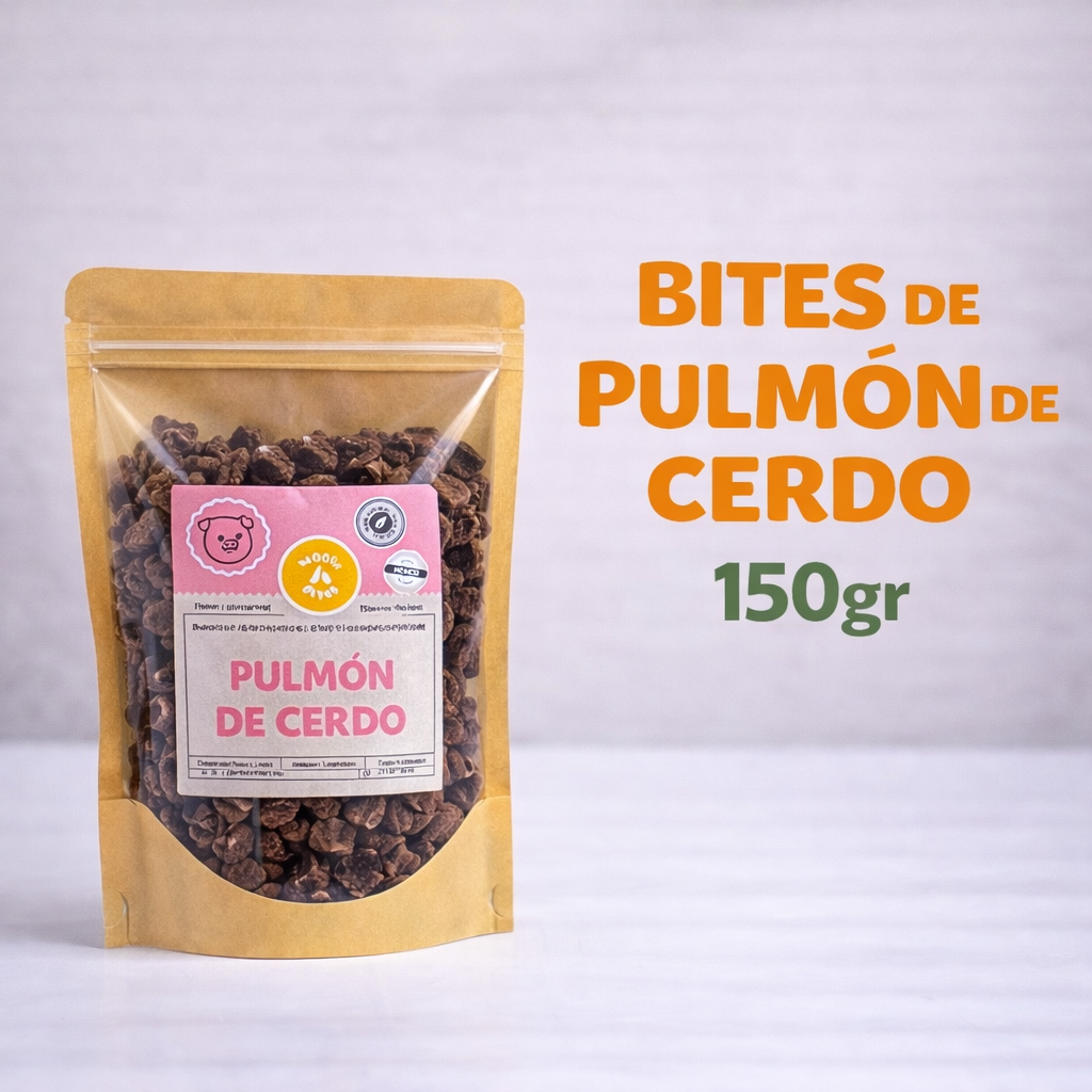 Bites de pulmón de cerdo / 100gr