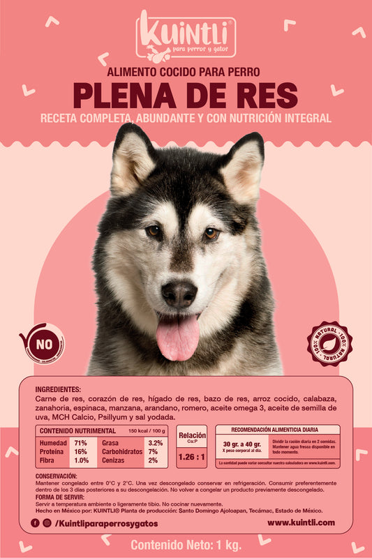 Plena de res - PACK 10KG (10bolsas de 1kg)